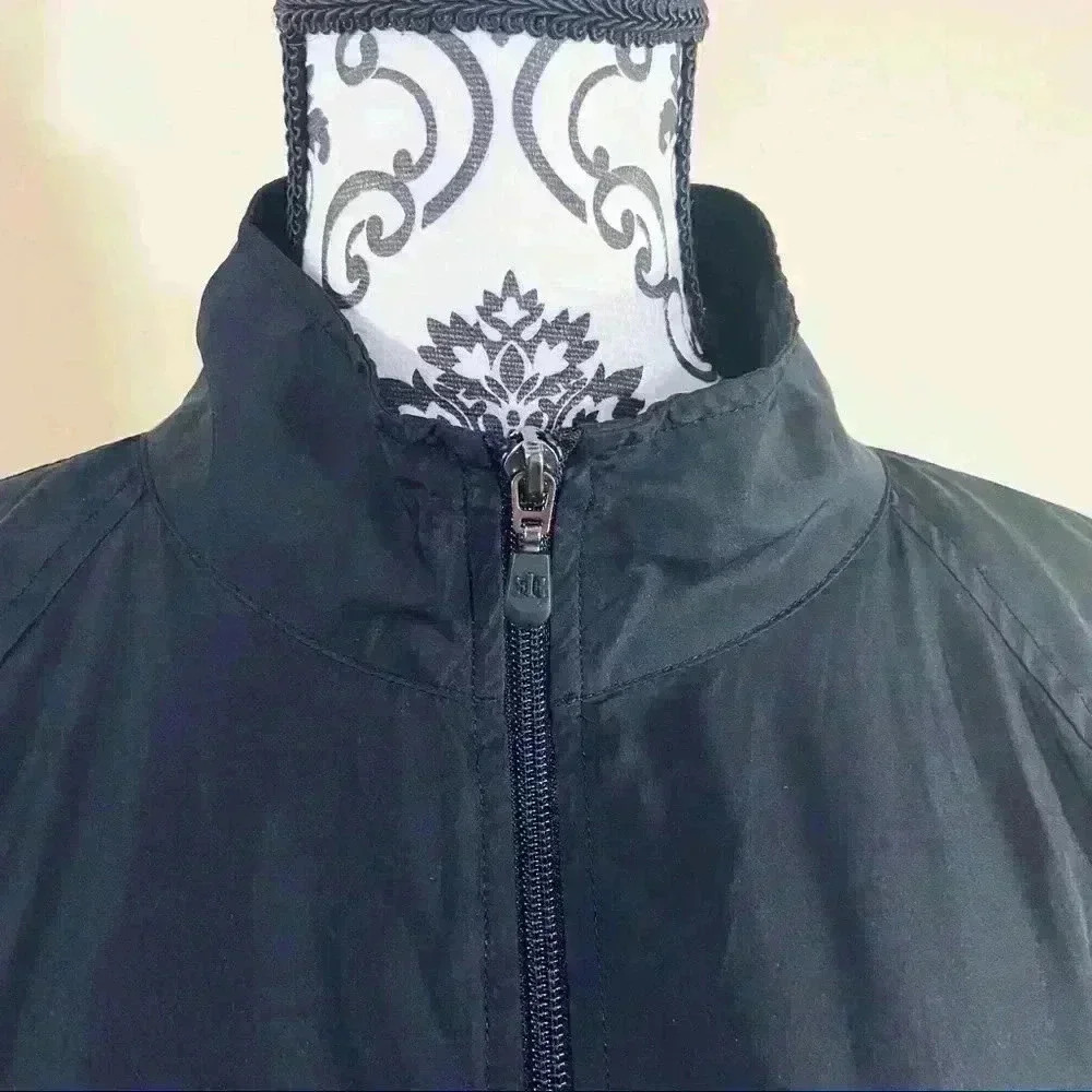 Kyodan Solid Black Full Zip Lightweight Jacket - image 4